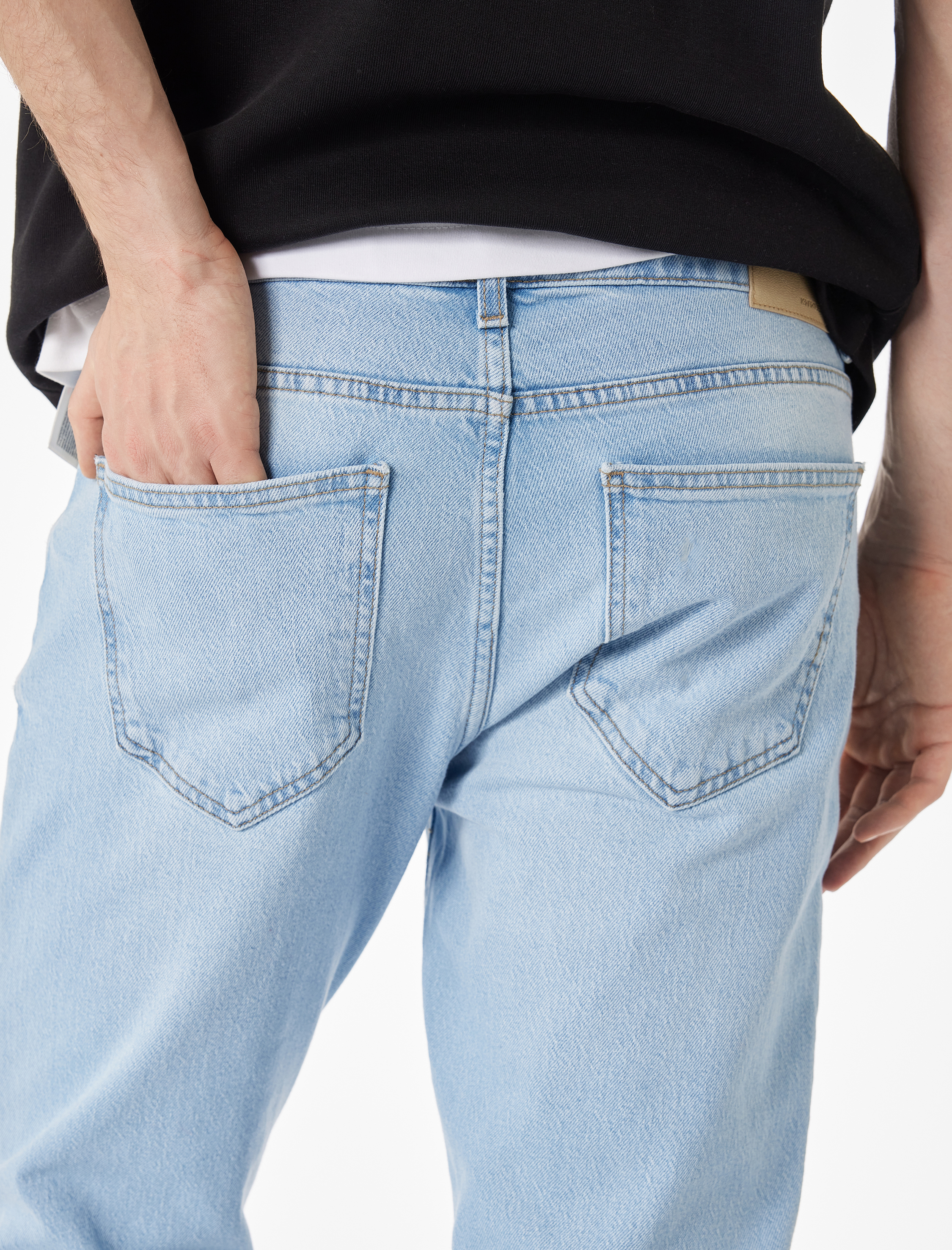   Pamuklu Normal Bel Slim Fit Jean Pantolon - Brad Jean