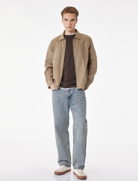 Pamuklu Bol Oversize Normal Paça Baggy Jean Pantolon