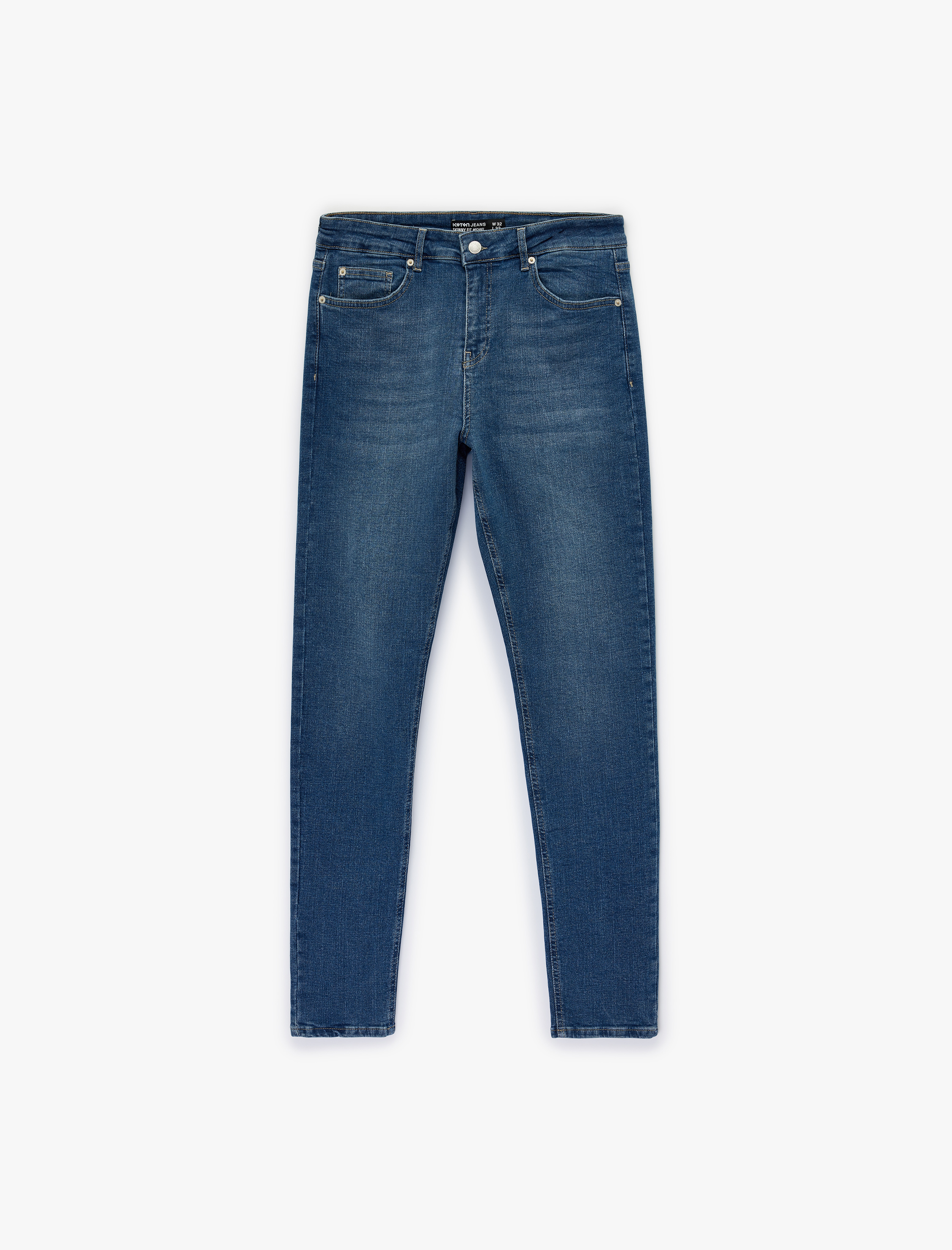   Pamuklu Normal Bel Skinny Fit Jean Pantolon - Michael Jean