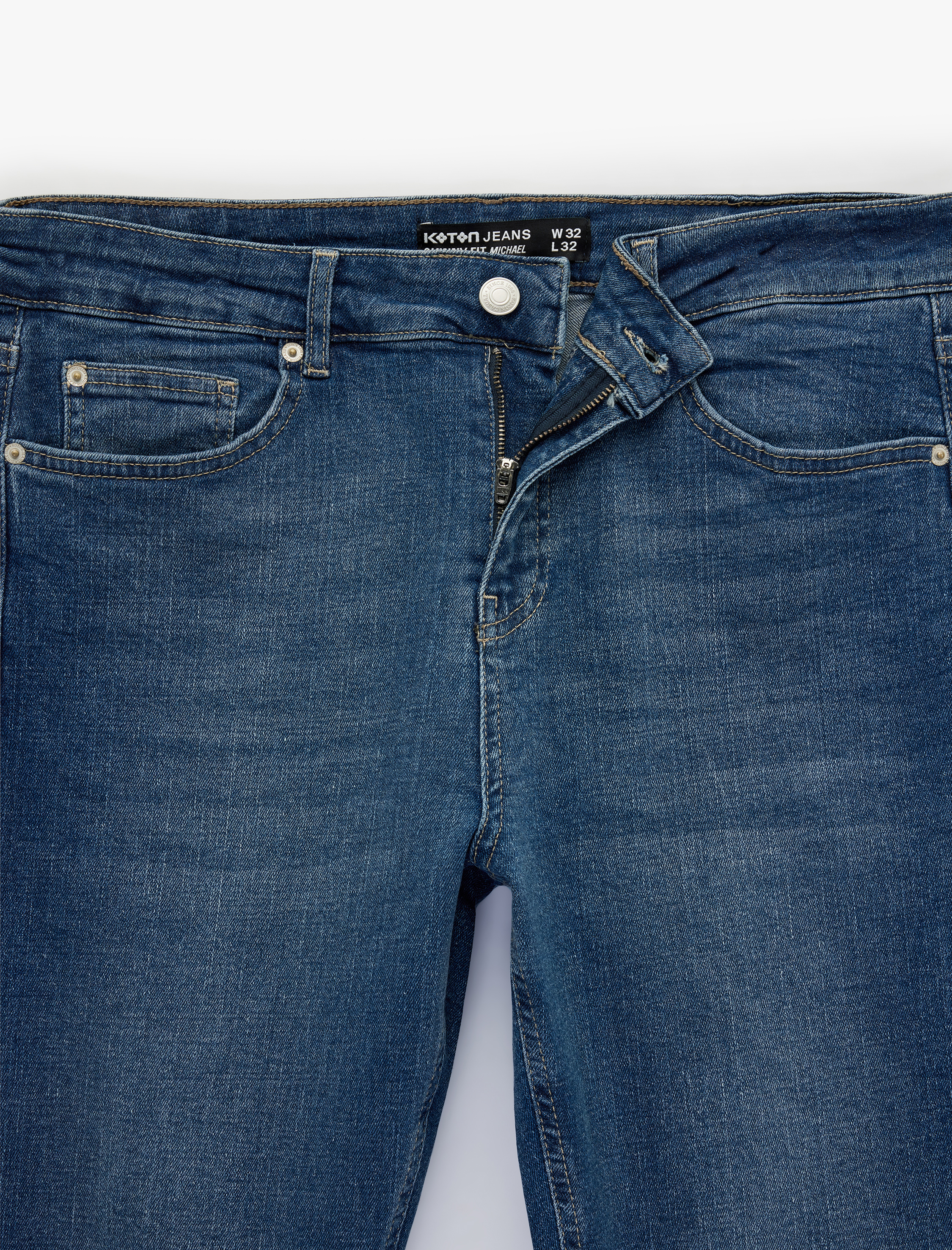   Pamuklu Normal Bel Skinny Fit Jean Pantolon - Michael Jean