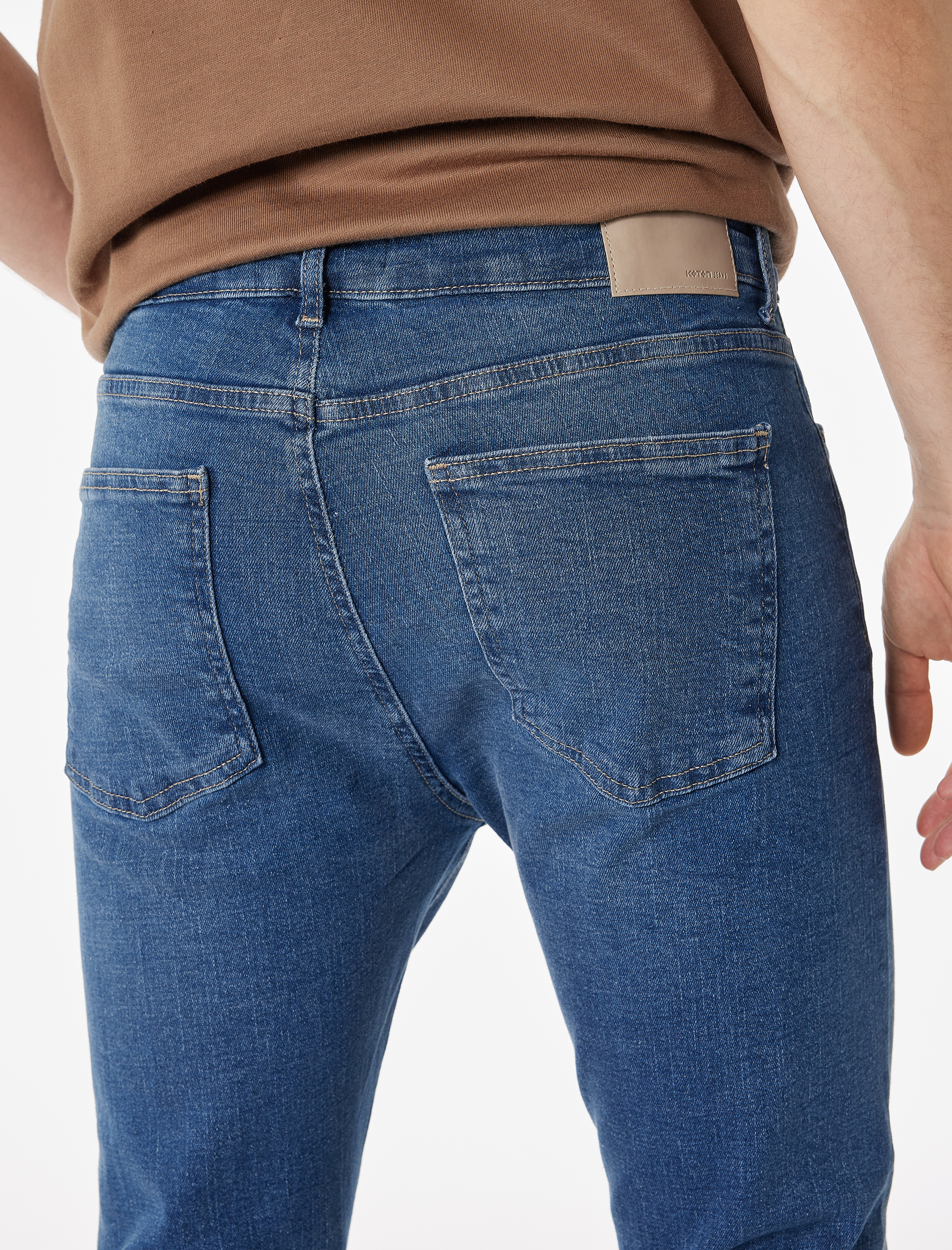   Pamuklu Normal Bel Skinny Fit Jean Pantolon - Michael Jean