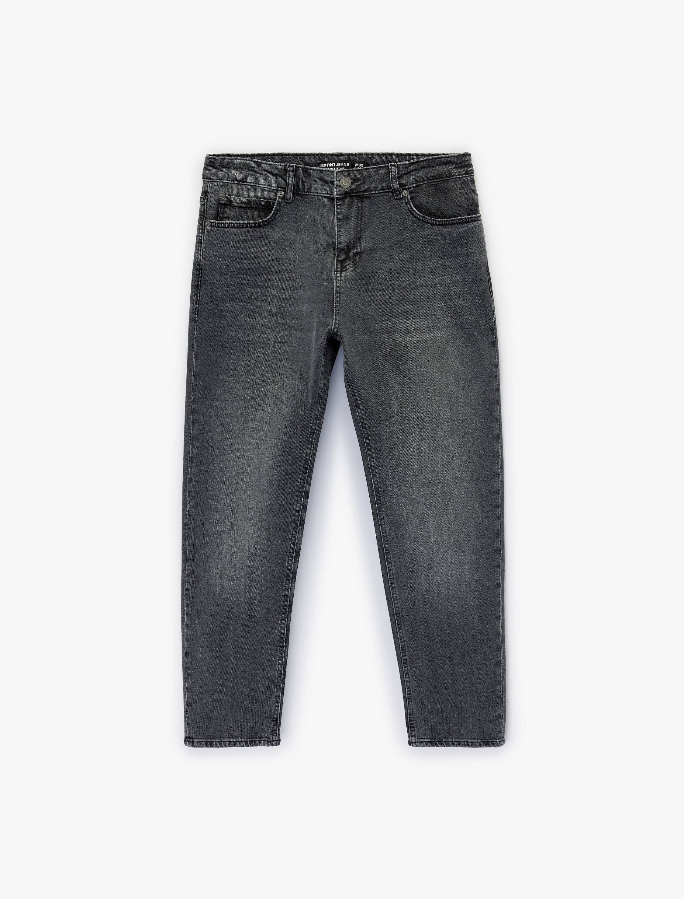   Regular Fit Normal Bel Tapered Jean Pantolon - Joe Jean