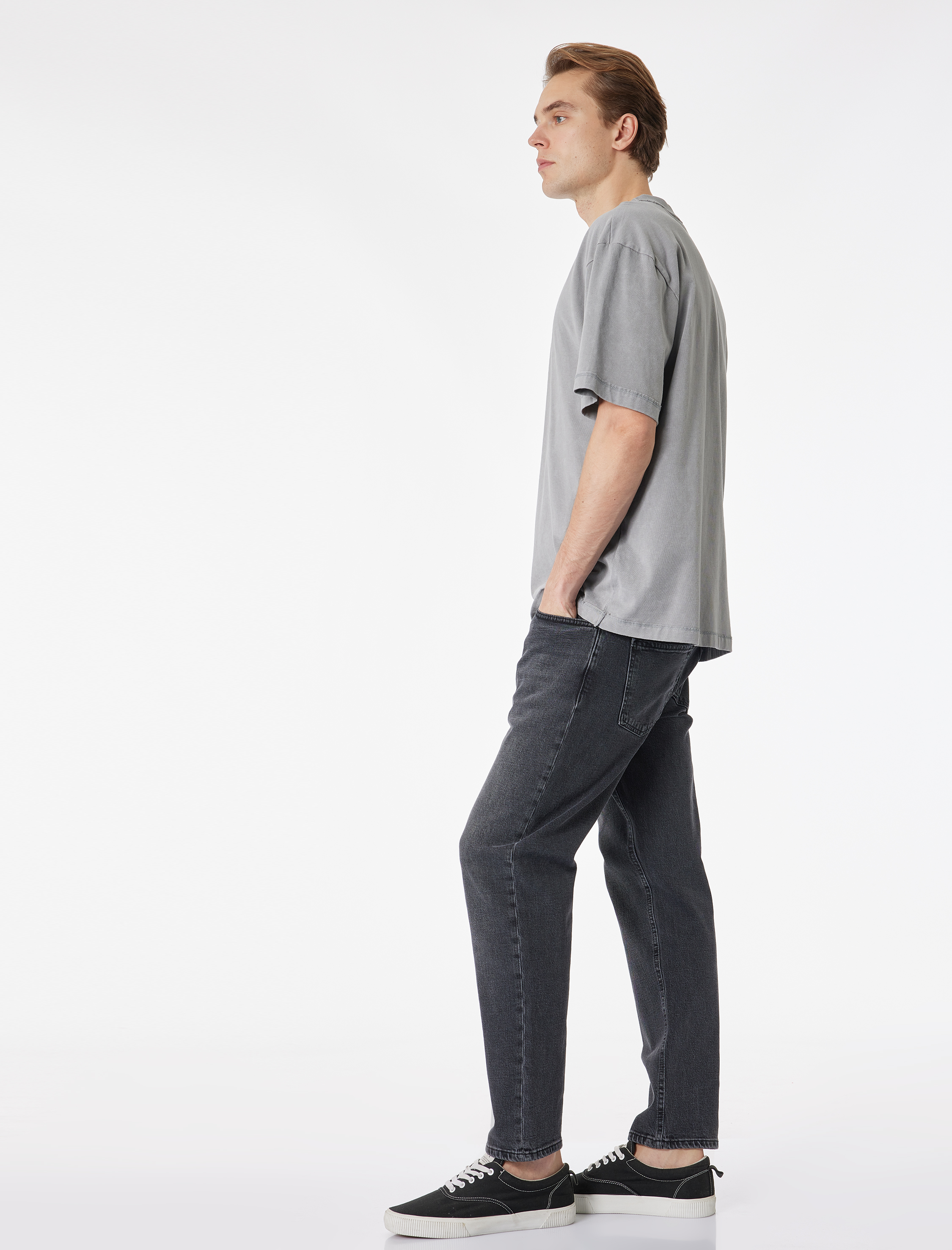   Regular Fit Normal Bel Tapered Jean Pantolon - Joe Jean