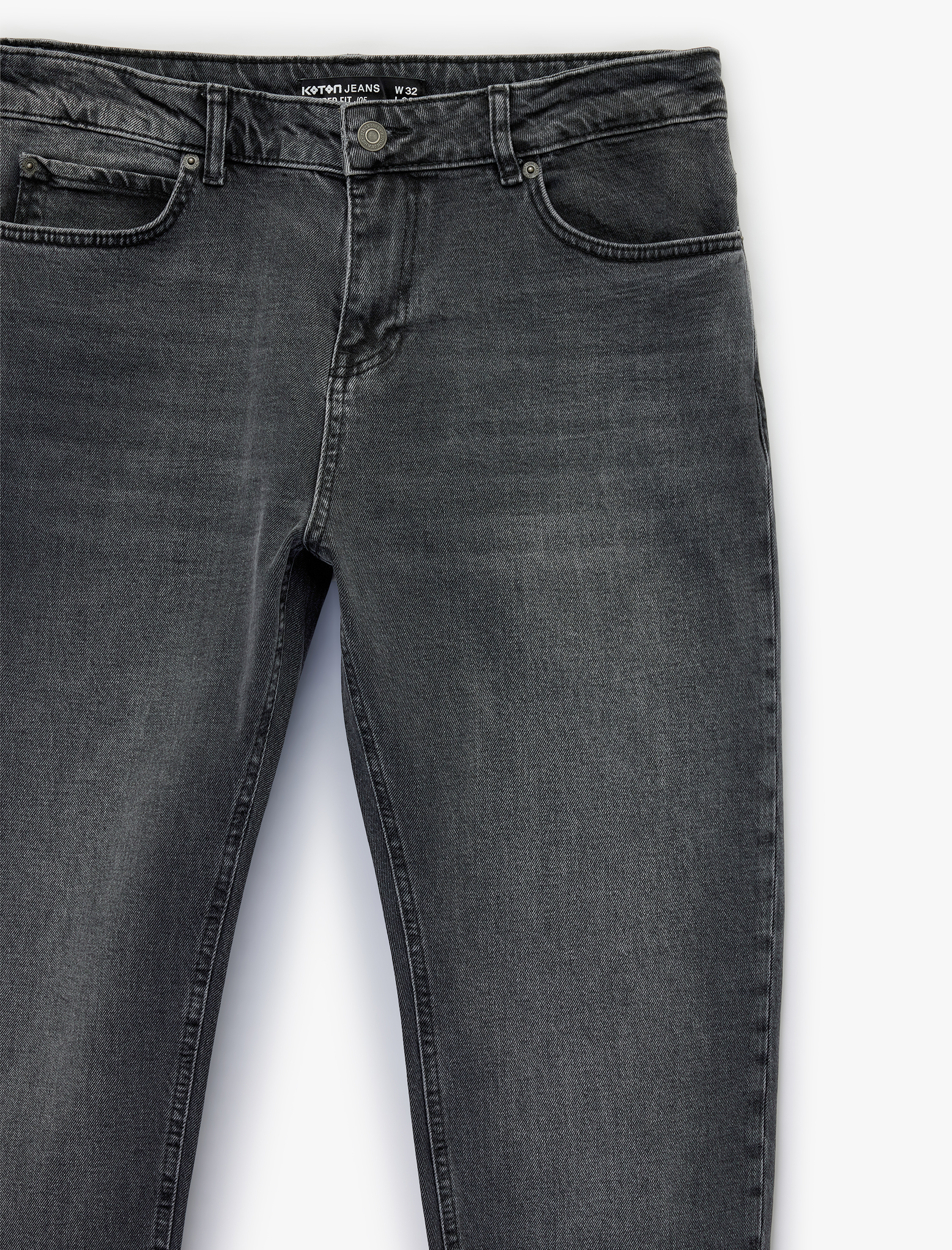   Regular Fit Normal Bel Tapered Jean Pantolon - Joe Jean