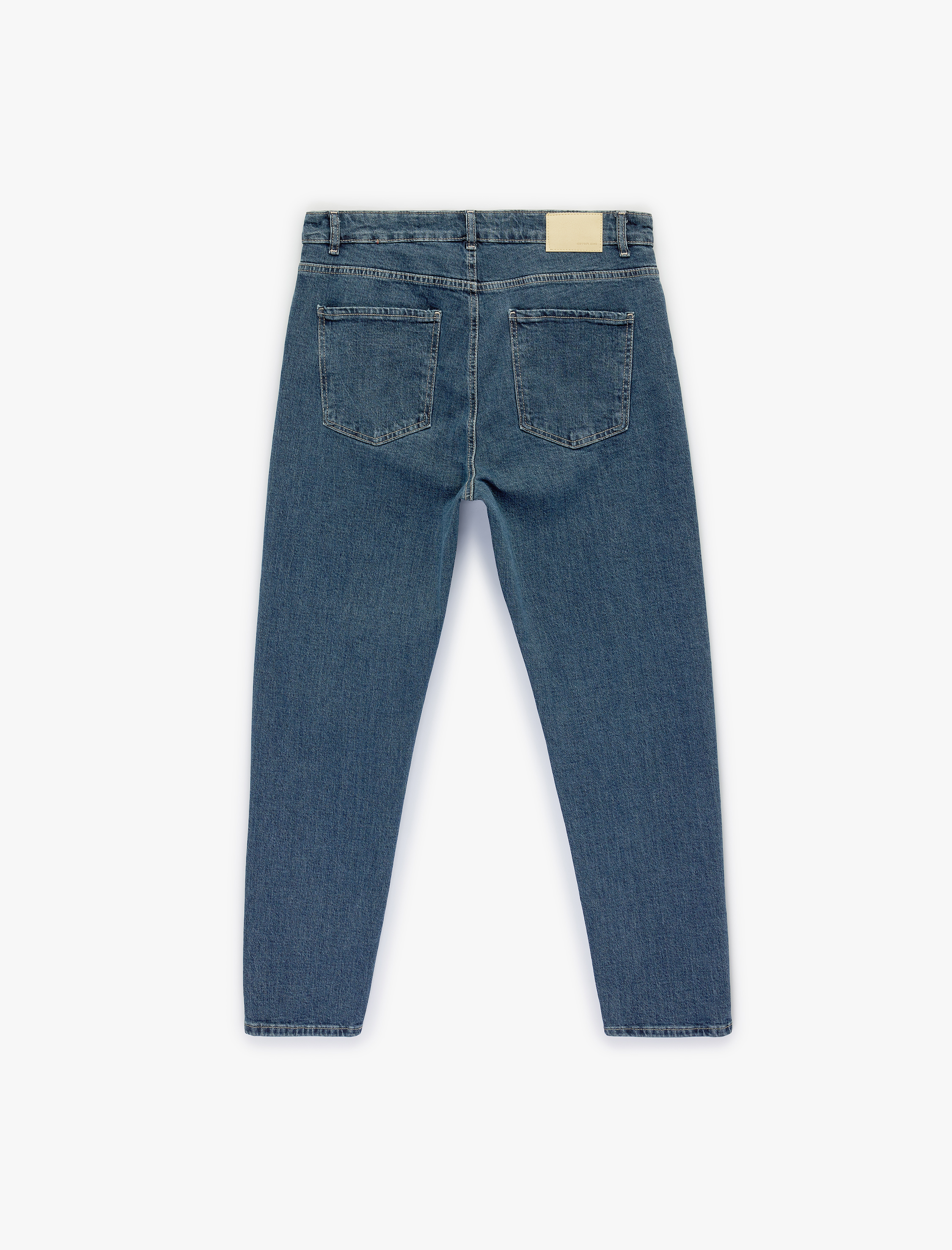   Pamuklu Normal Bel Tapered Fit Jean Pantolon - Joe Jean