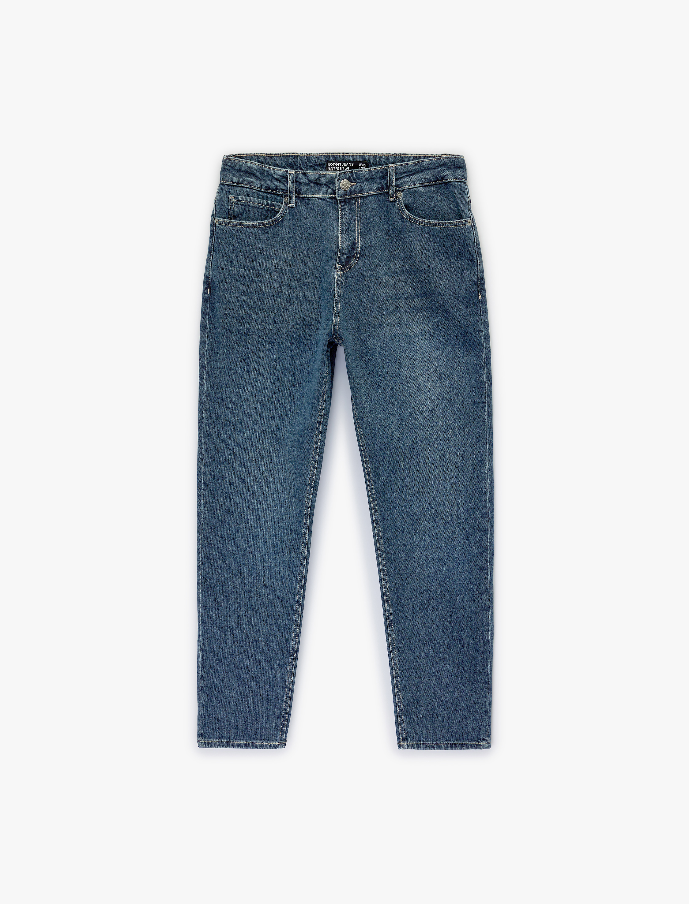   Pamuklu Normal Bel Tapered Fit Jean Pantolon - Joe Jean