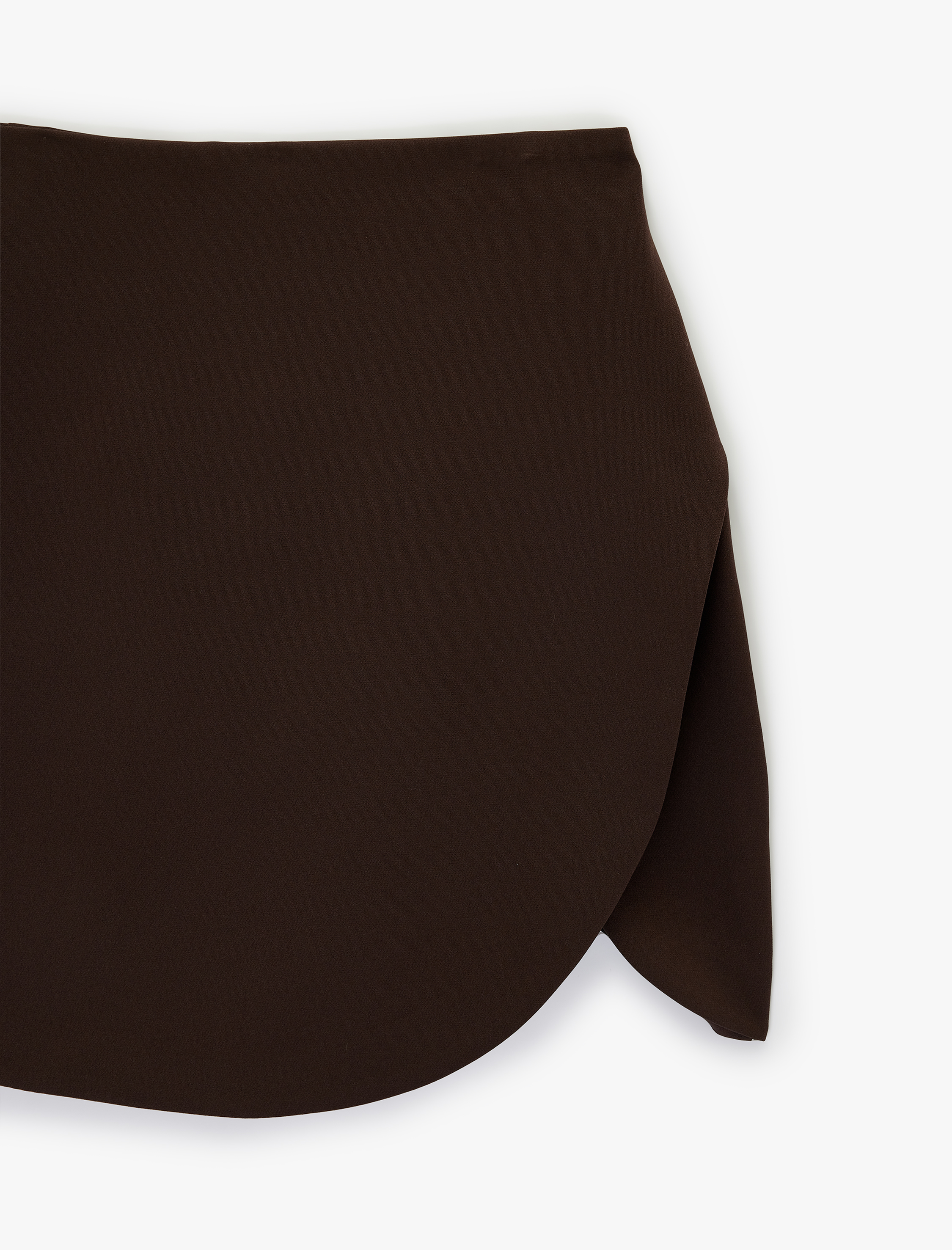   Yırtmaç Detaylı Normal Bel Mini Şort Etek