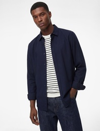 Regular Fit Pamuklu Klasik Yaka Uzun Kollu Gömlek