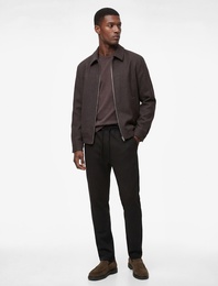 Regular Fit Pamuklu Cepli Beli Bağcıklı Pantolon