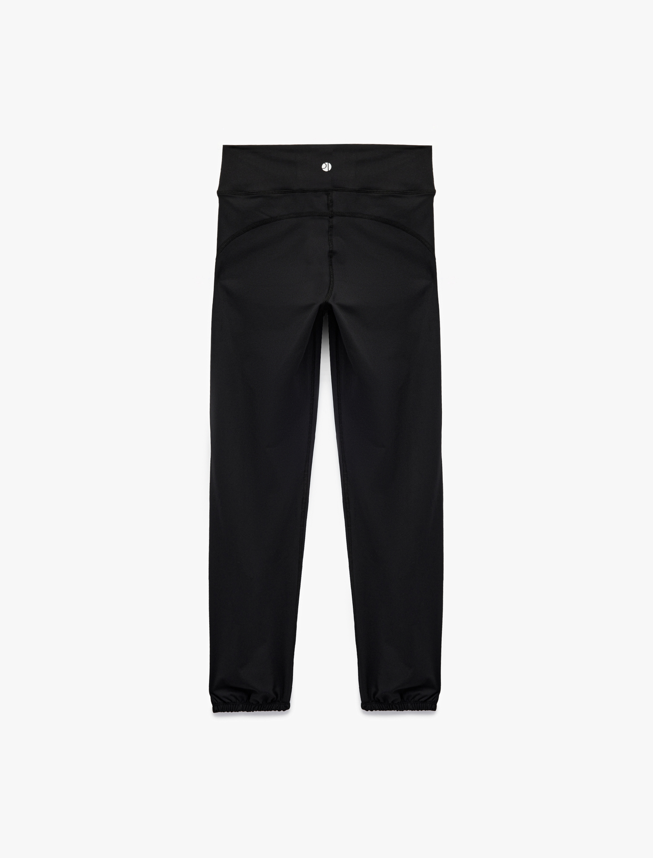   İnterlok Yüksek Bel Lastikli Paça Flare Spor Tayt