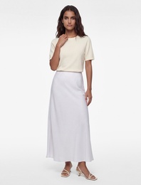 Regular Fit A Kesim Viskon Maxi Etek