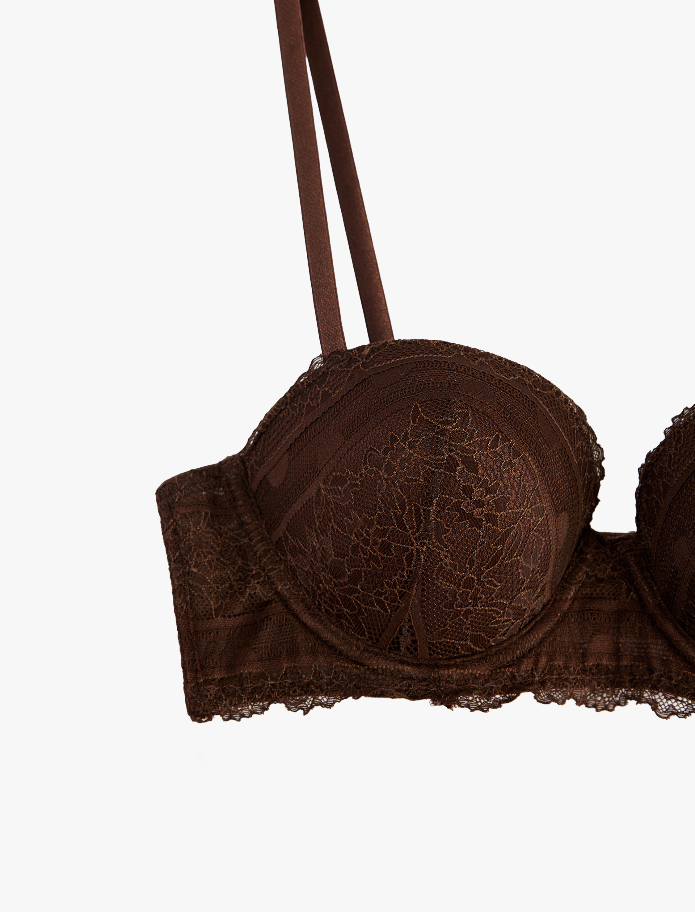   Dantel Detaylı Destekli Ekstra Dolgulu Maximizer Sütyen