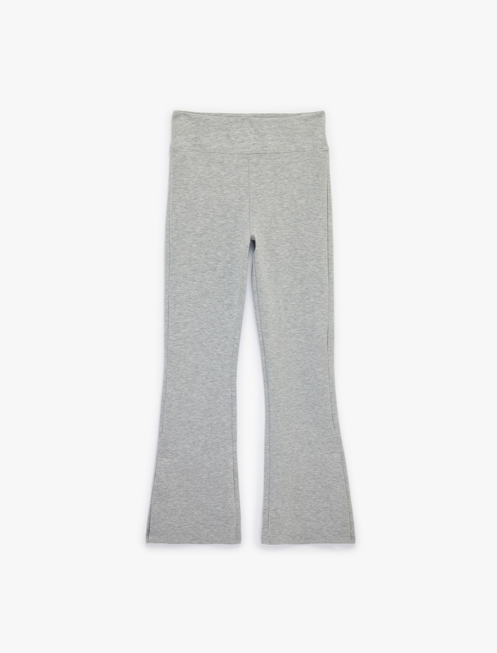  Slim Fit İspanyol Paça Tayt