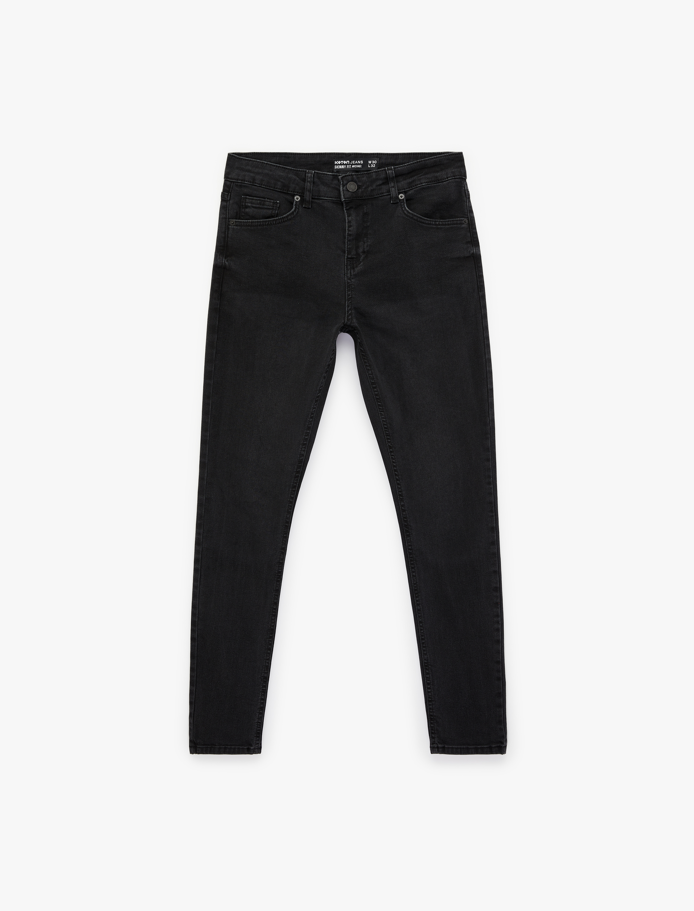   Normal Bel Pamuklu Skinny Fit Jean Pantolon - Michael Jean