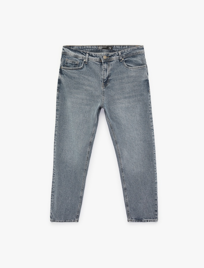  Regular Fit Normal Bel Cepli Tapered Jean Pantolon - Joe Jean