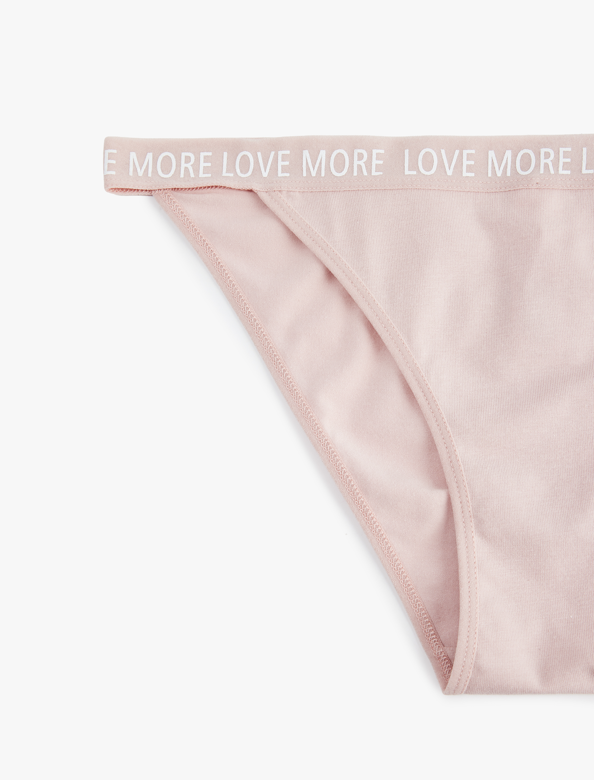   Lastik Detaylı Pamuklu Baskılı Brazilian Külot