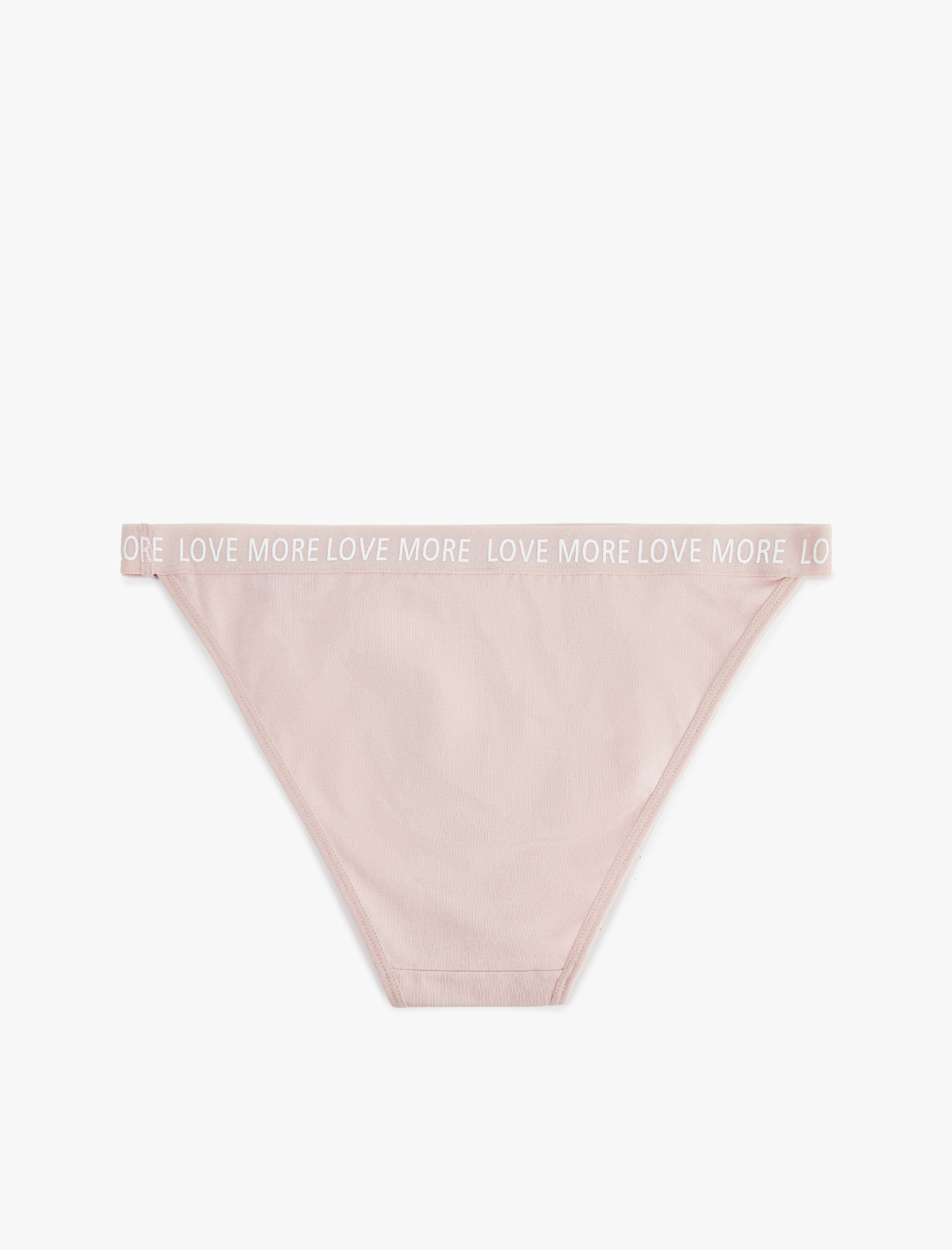   Lastik Detaylı Pamuklu Baskılı Brazilian Külot