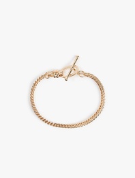 Klipsli Zincir Bileklik