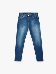 Normal Bel Slim Fit Jean Pantolon - Brad Jean