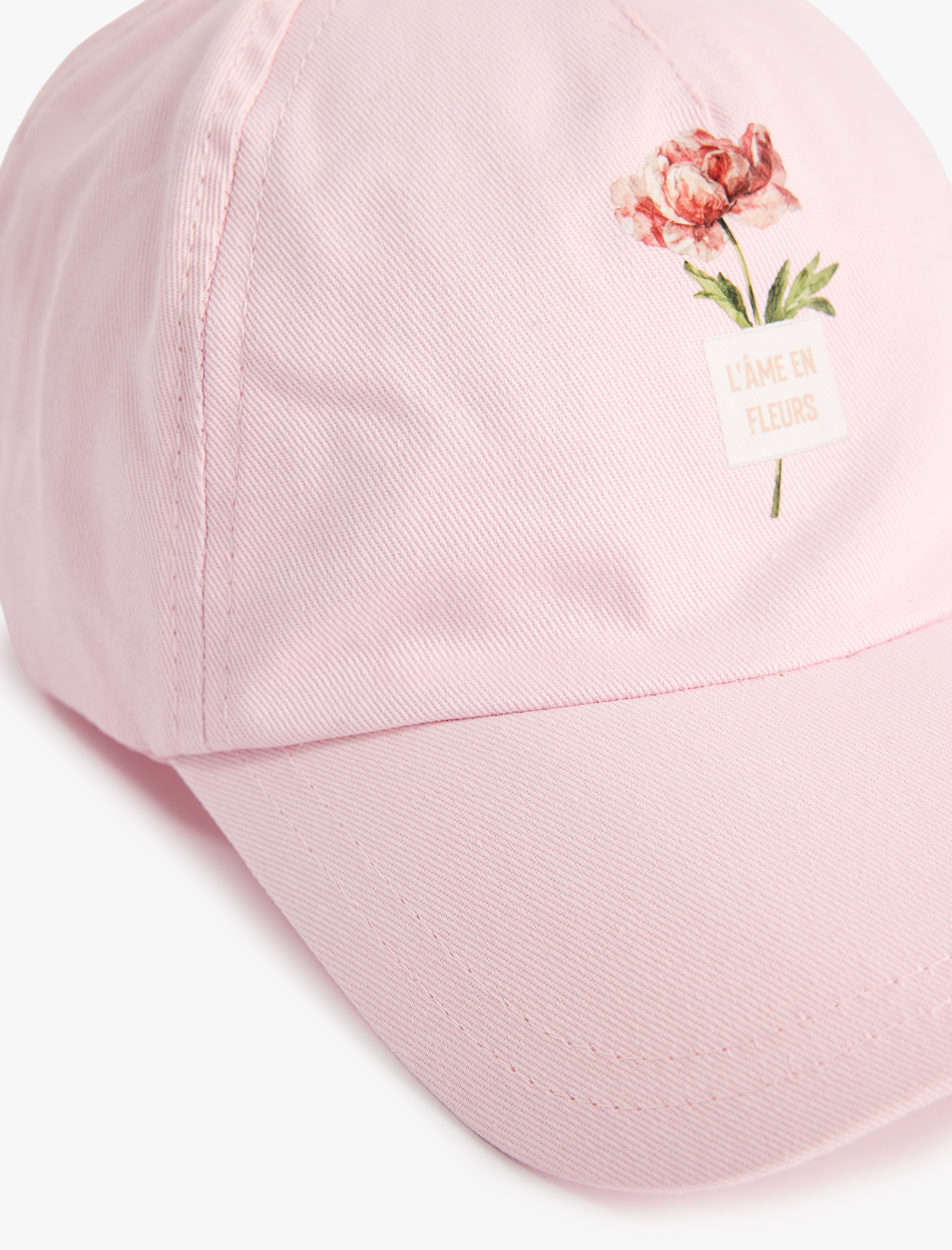  Kadın Pamuklu Çiçek Baskılı Kep Şapka