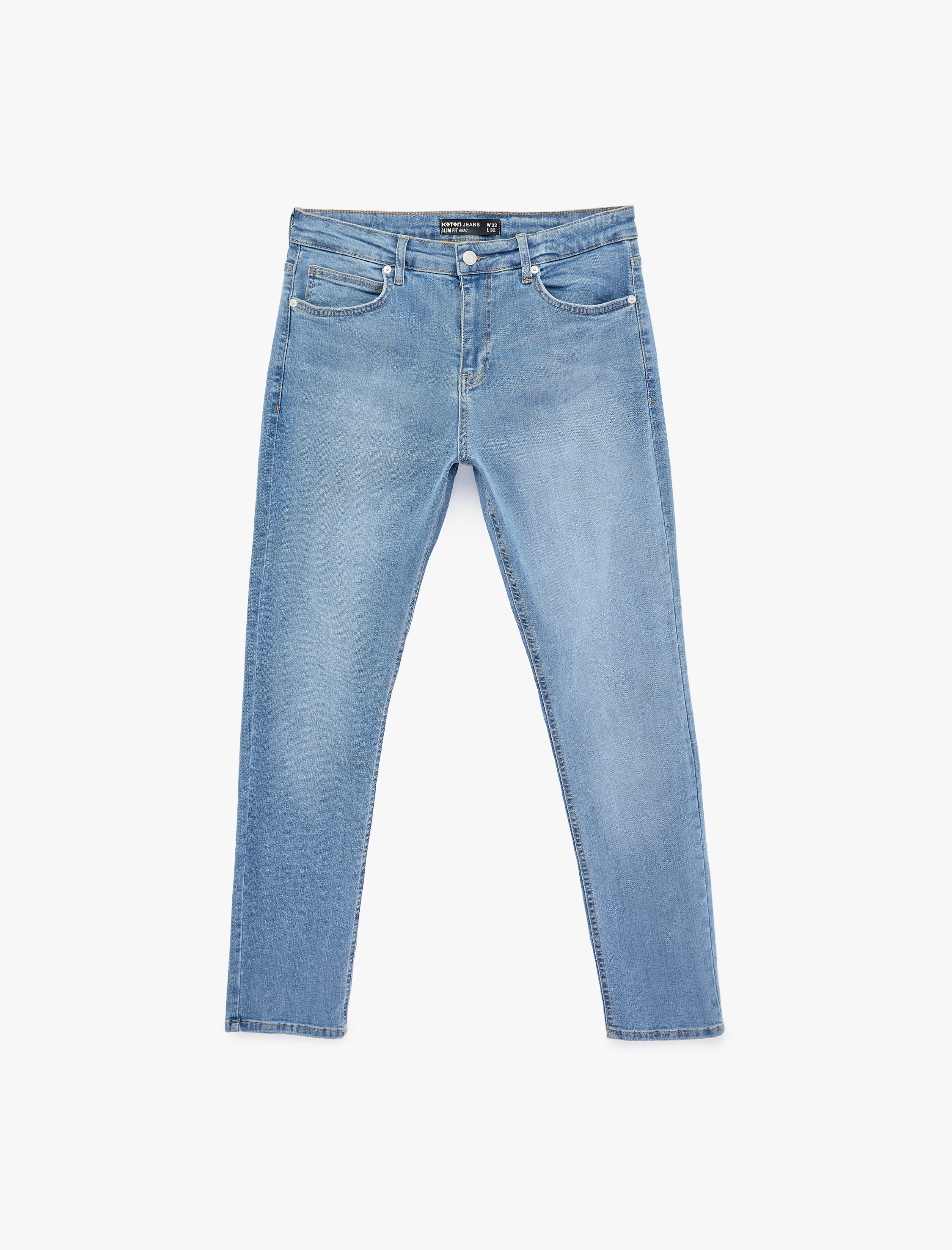   Normal Bel Slim Fit Jean Pantolon - Brad Jean