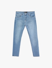 Normal Bel Slim Fit Jean Pantolon - Brad Jean