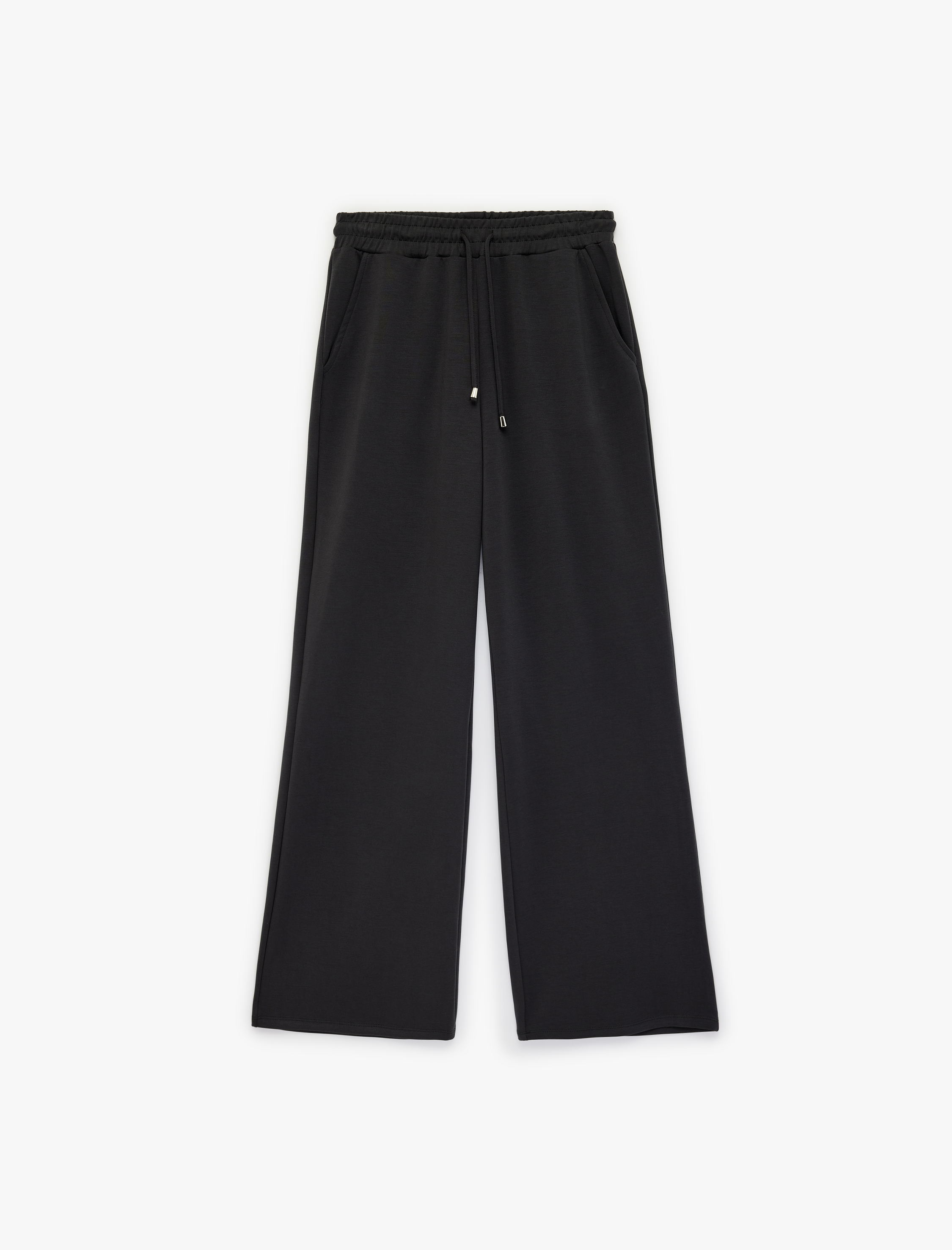   Beli Bağcıklı Cepli Bol Paça Modal Eşofman Altı