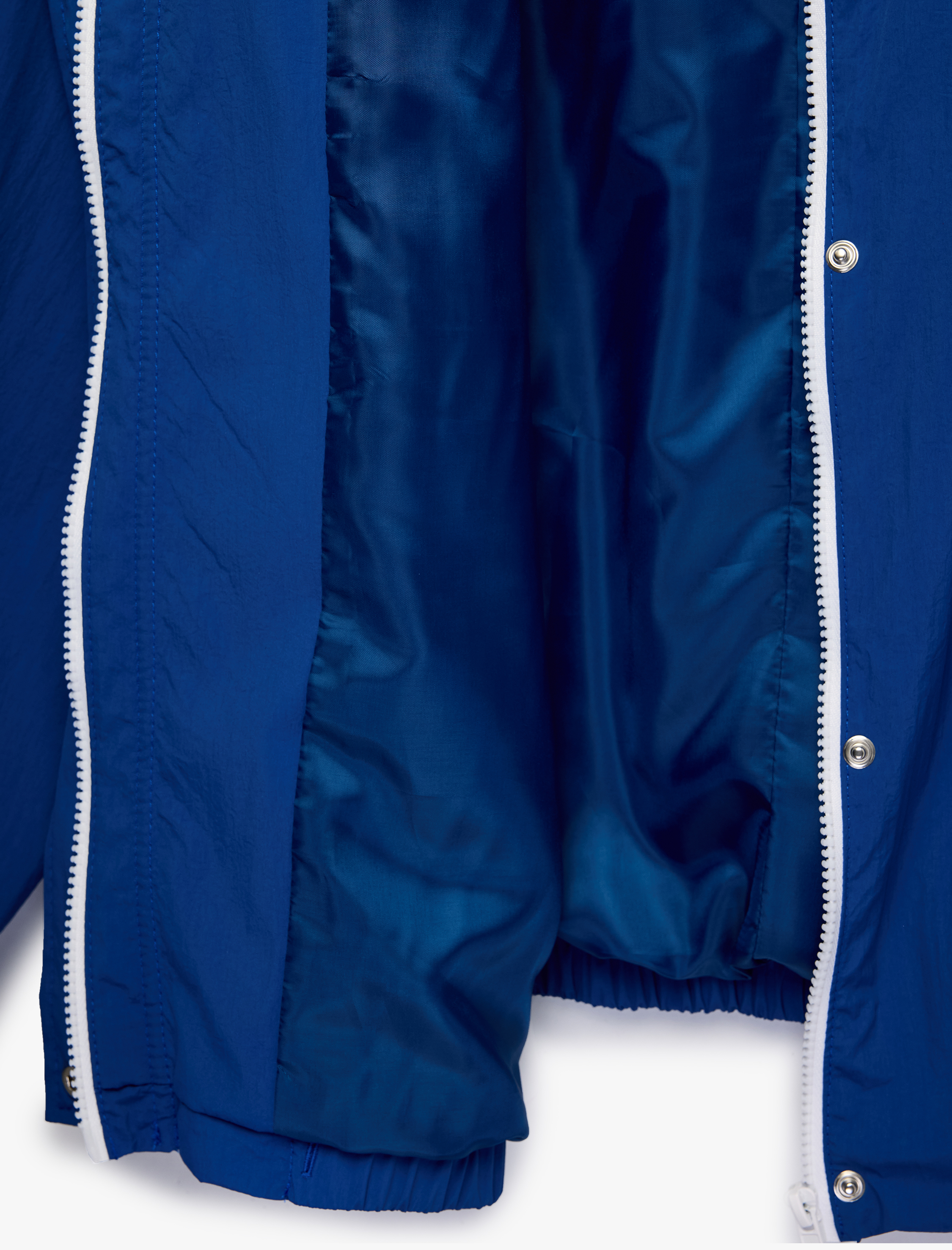   Uzun Kollu Cepli Fermuarlı Kapüşonlu Oversize Yağmurluk