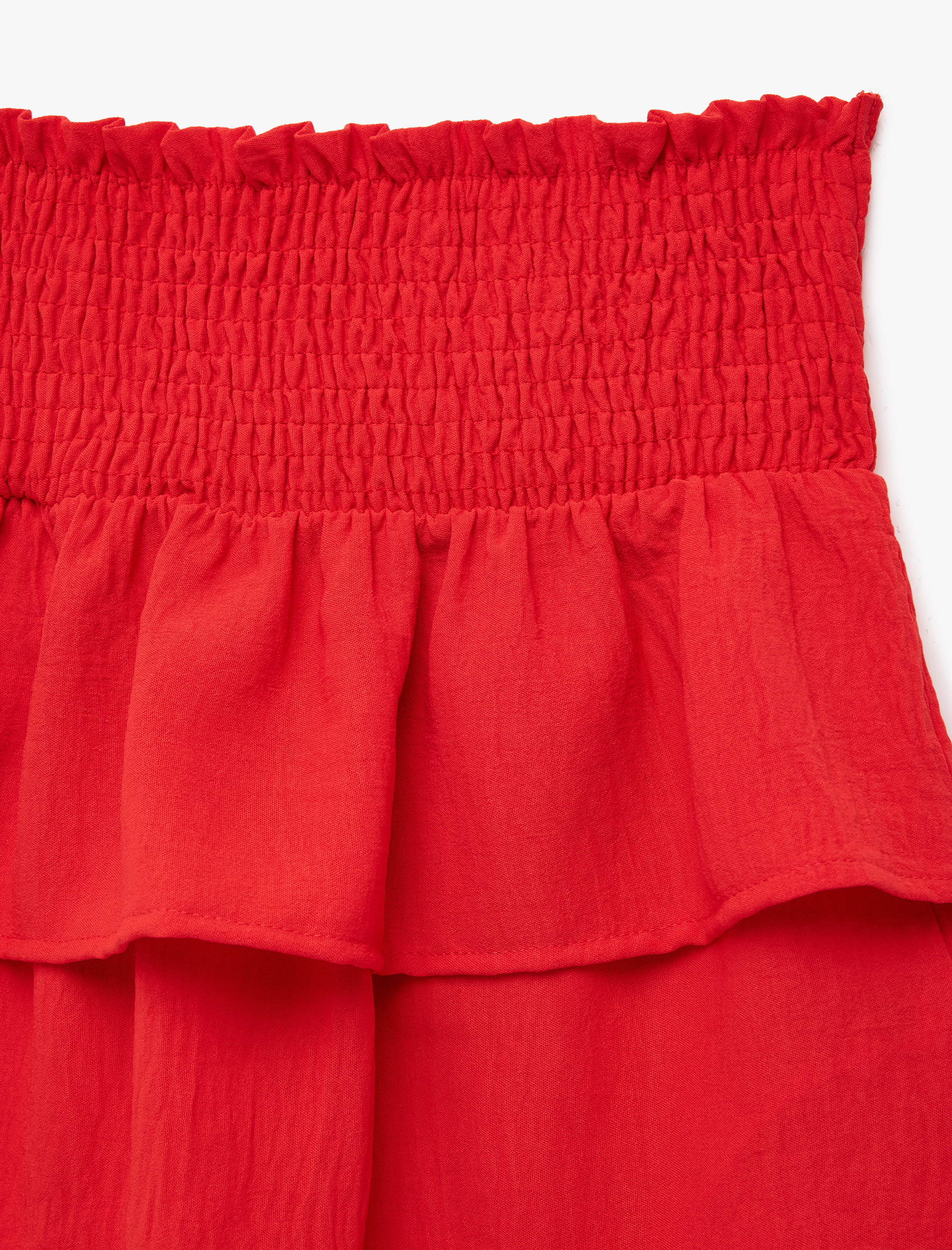  Kız Çocuk Gipeli Kat Detaylı A Kesim Etek