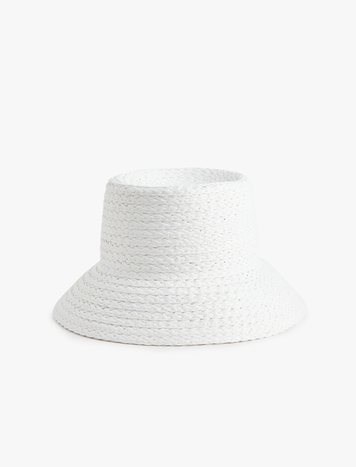 Kadın Bucket Hasır Şapka