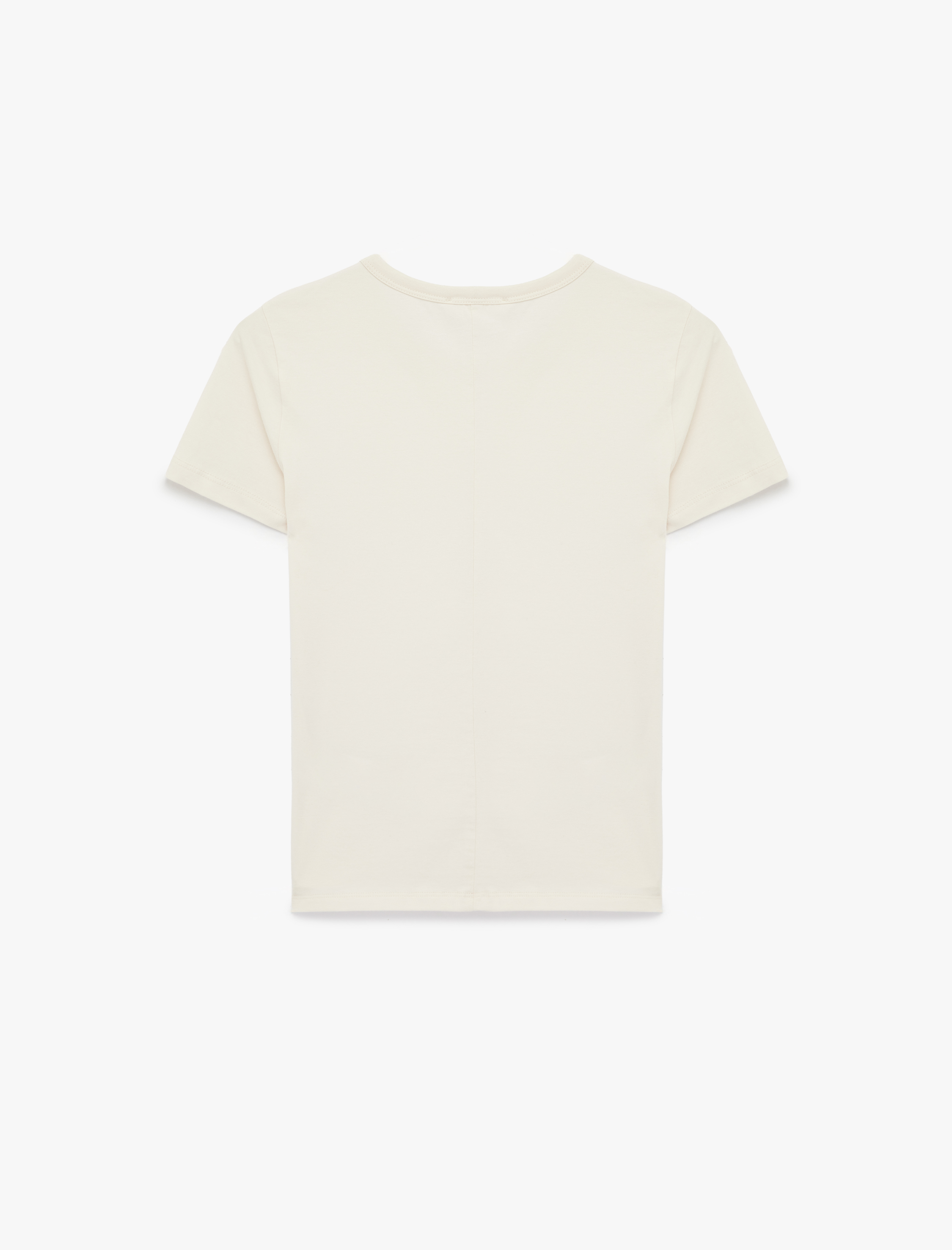   Pamuklu Slim Fit Kısa Kollu Bisiklet Yaka Basic Tişört