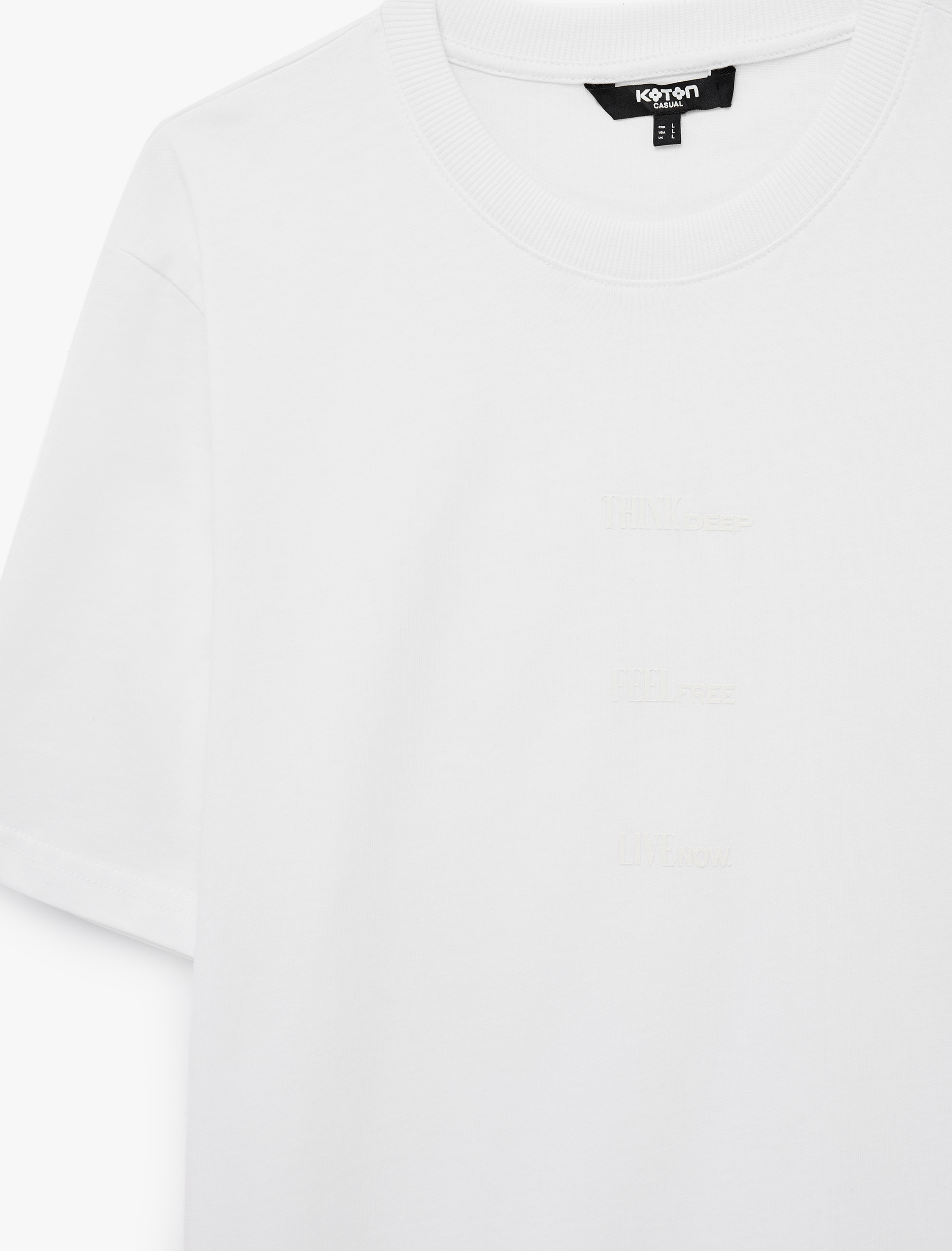   Regular Fit Bisiklet Yaka Pamuklu Baskılı Kısa Kollu Tişört