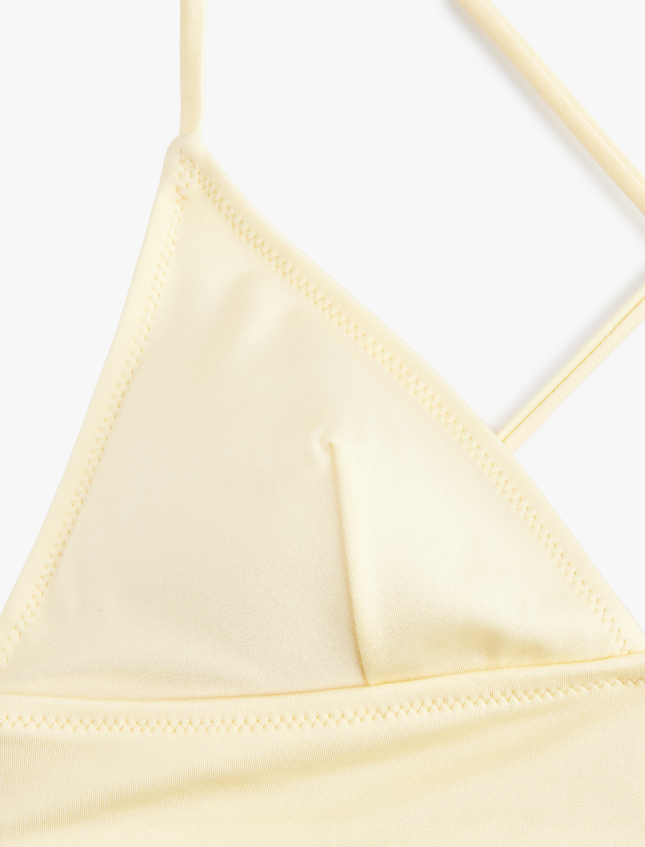   Sırt Bağlama Detaylı Bralet Bikini Üst