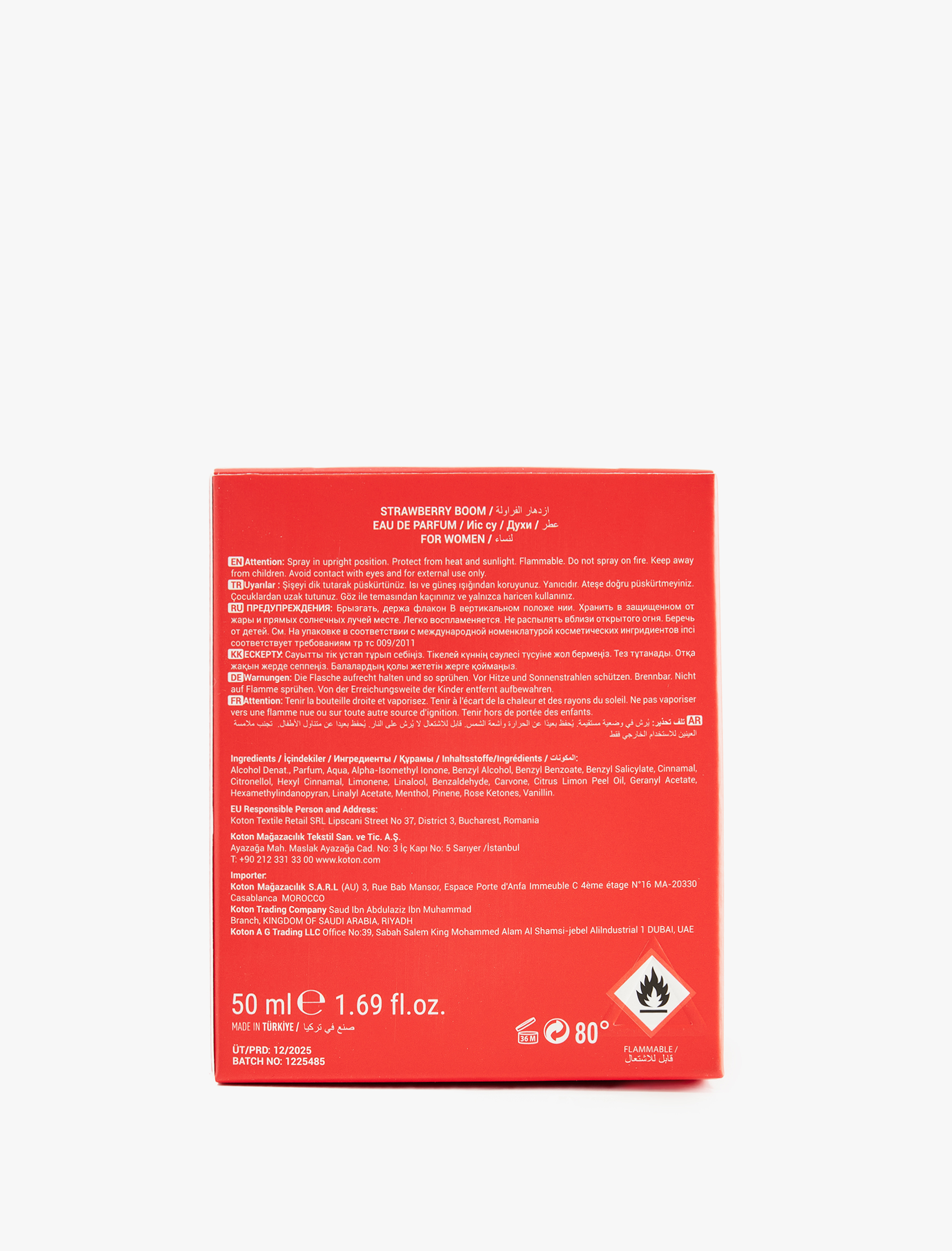  Kadın Parfüm Strawberry Boom 50 ML