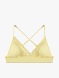 Çapraz Askılı Bralet Bikini Üstü