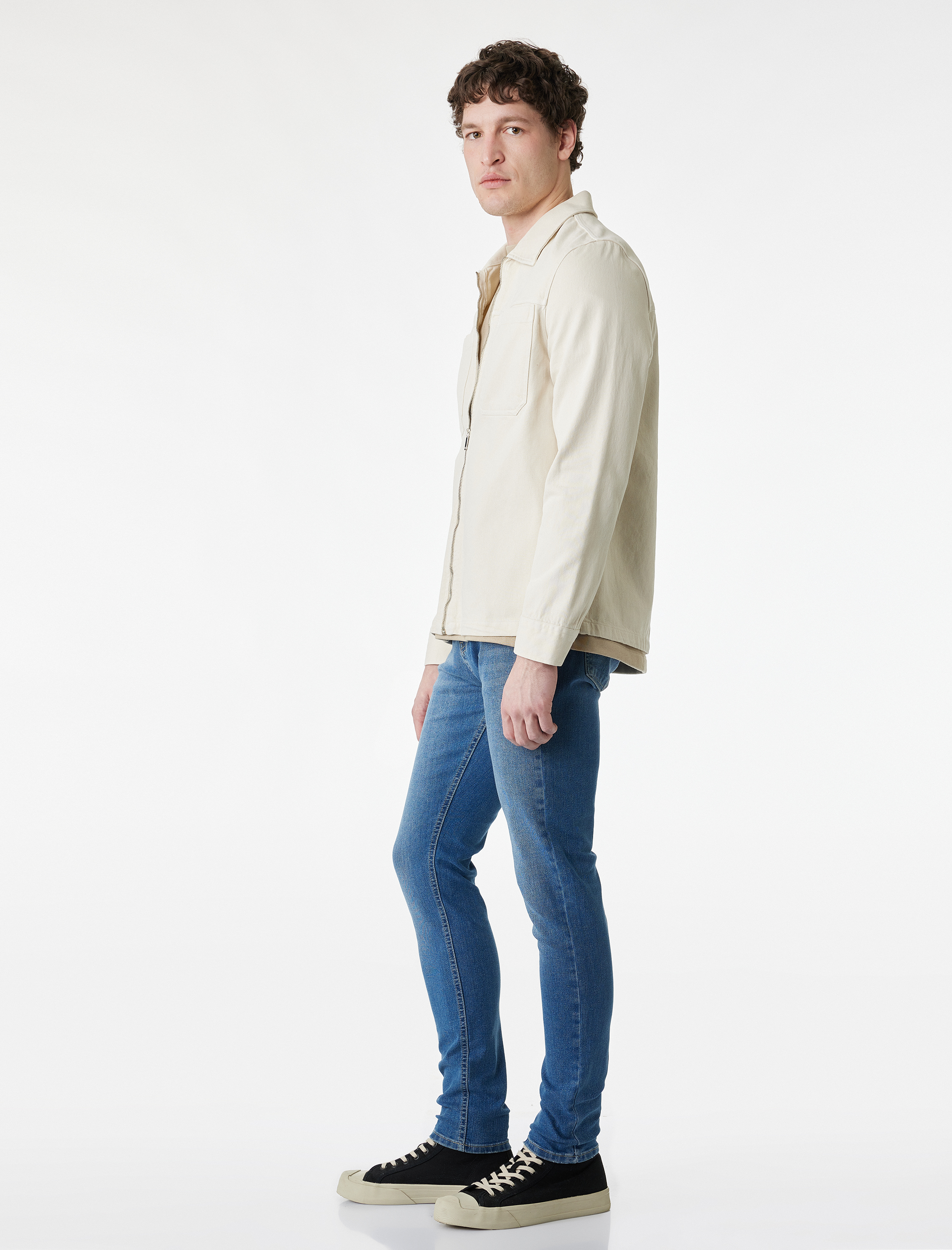   Normal Bel Pamuklu Skinny Fit Jean Pantolon - Michael Jean