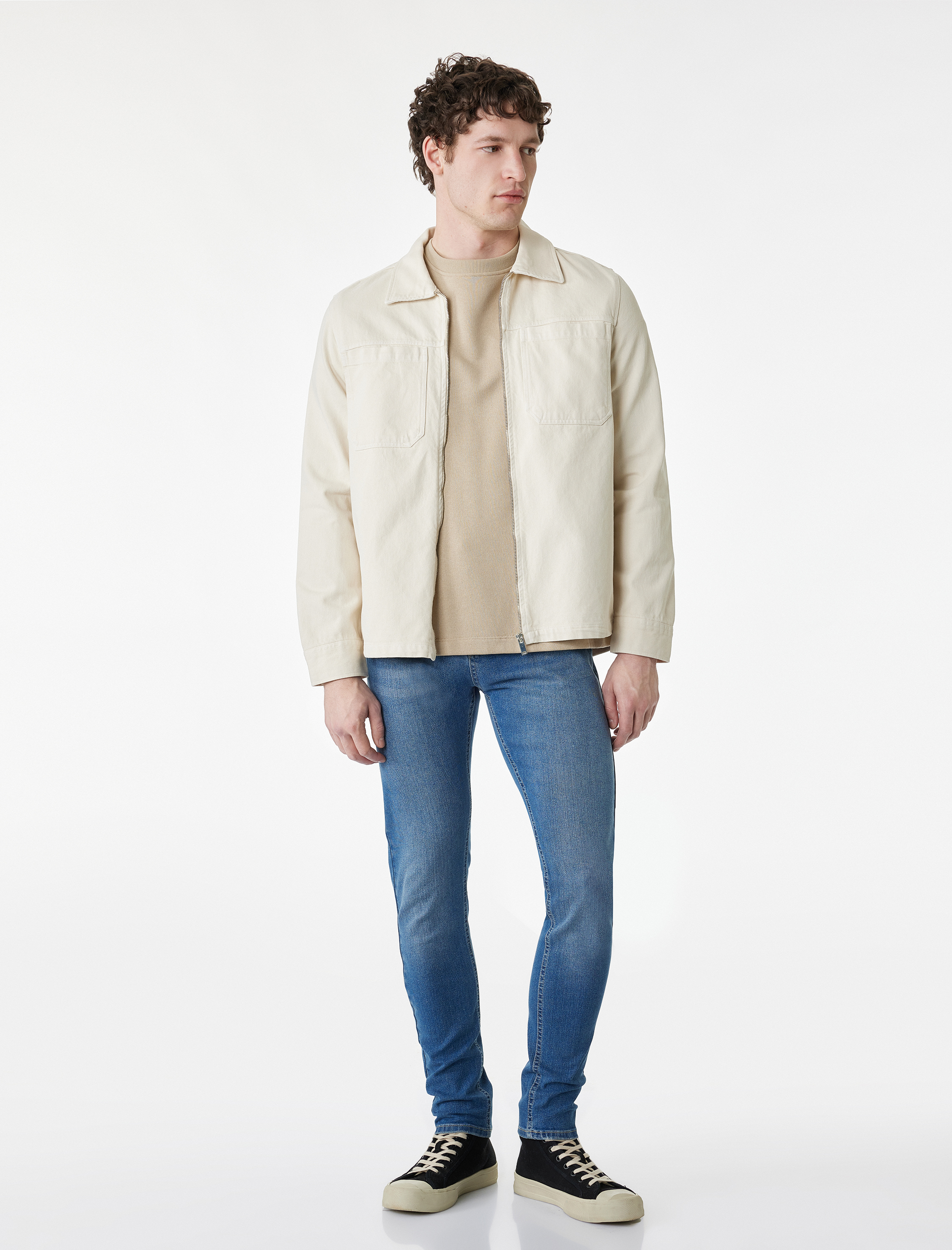   Normal Bel Pamuklu Skinny Fit Jean Pantolon - Michael Jean