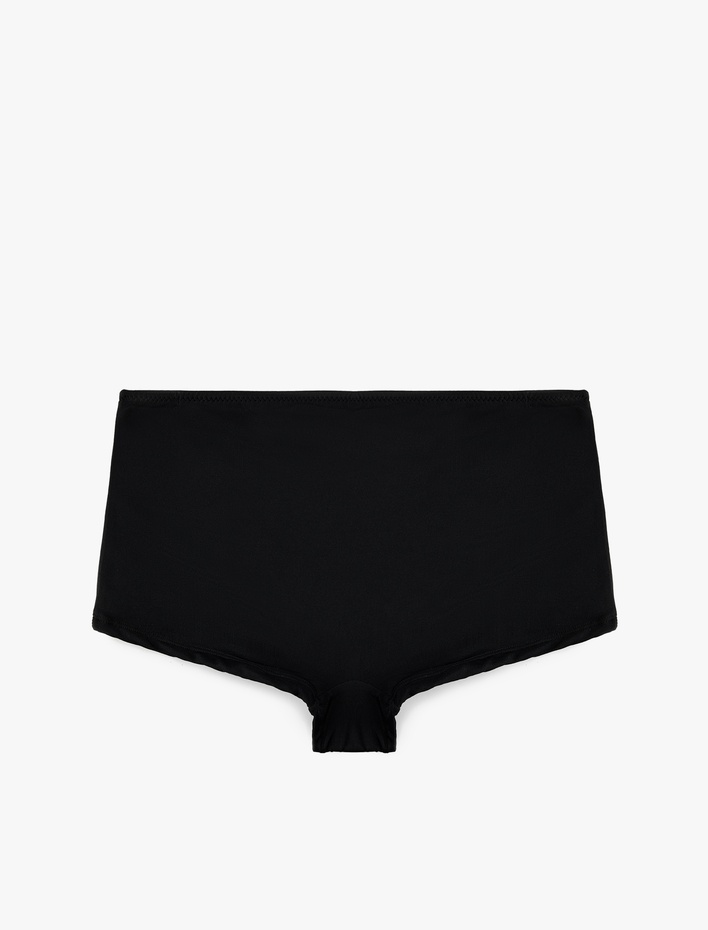  Düz Kesim Şort Bikini Altı