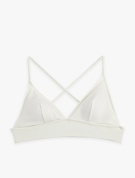Çapraz Askılı Bralet Bikini Üstü