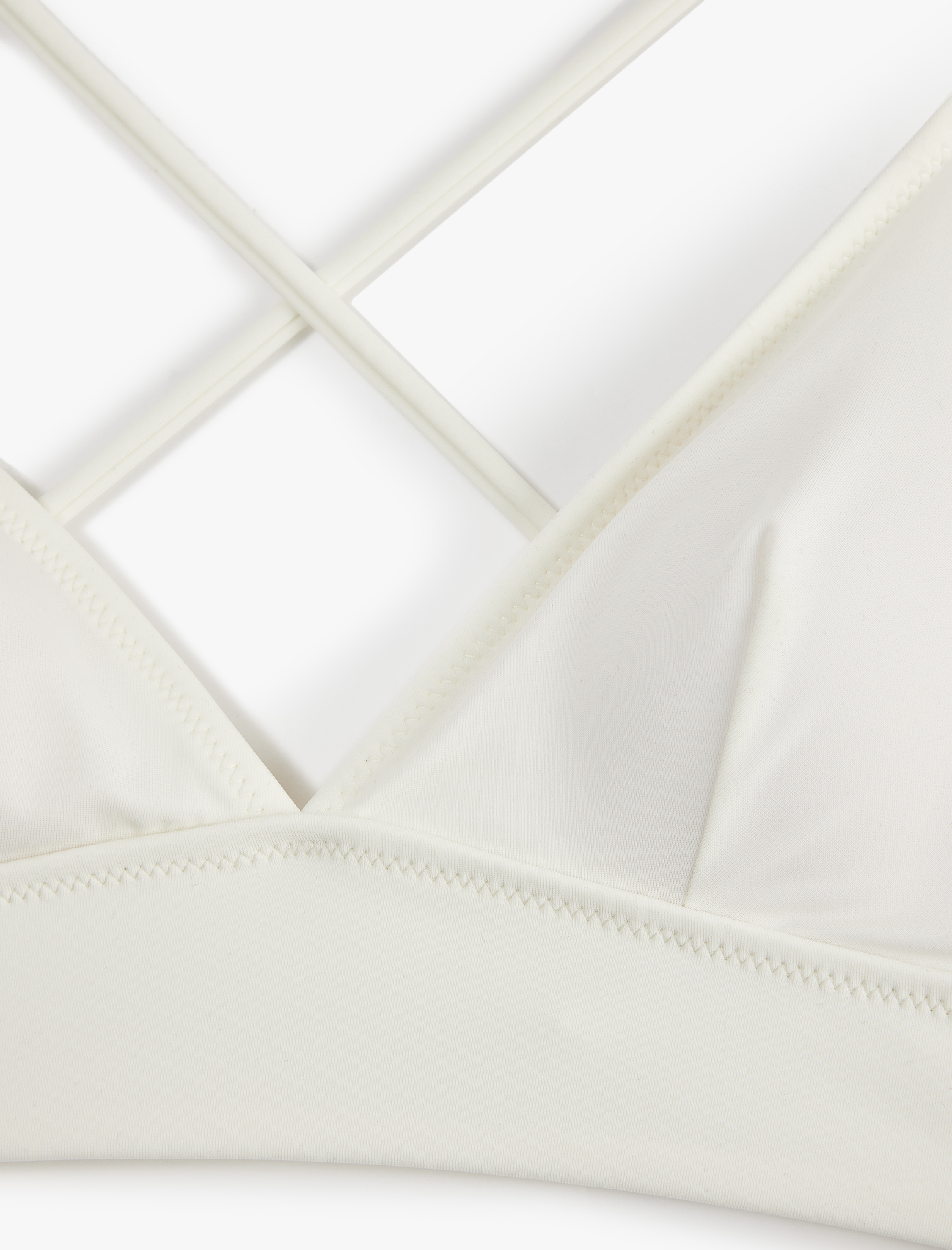   Çapraz Askılı Bralet Bikini Üstü