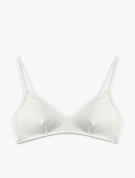 Dokulu Bralet Bikini Üstü