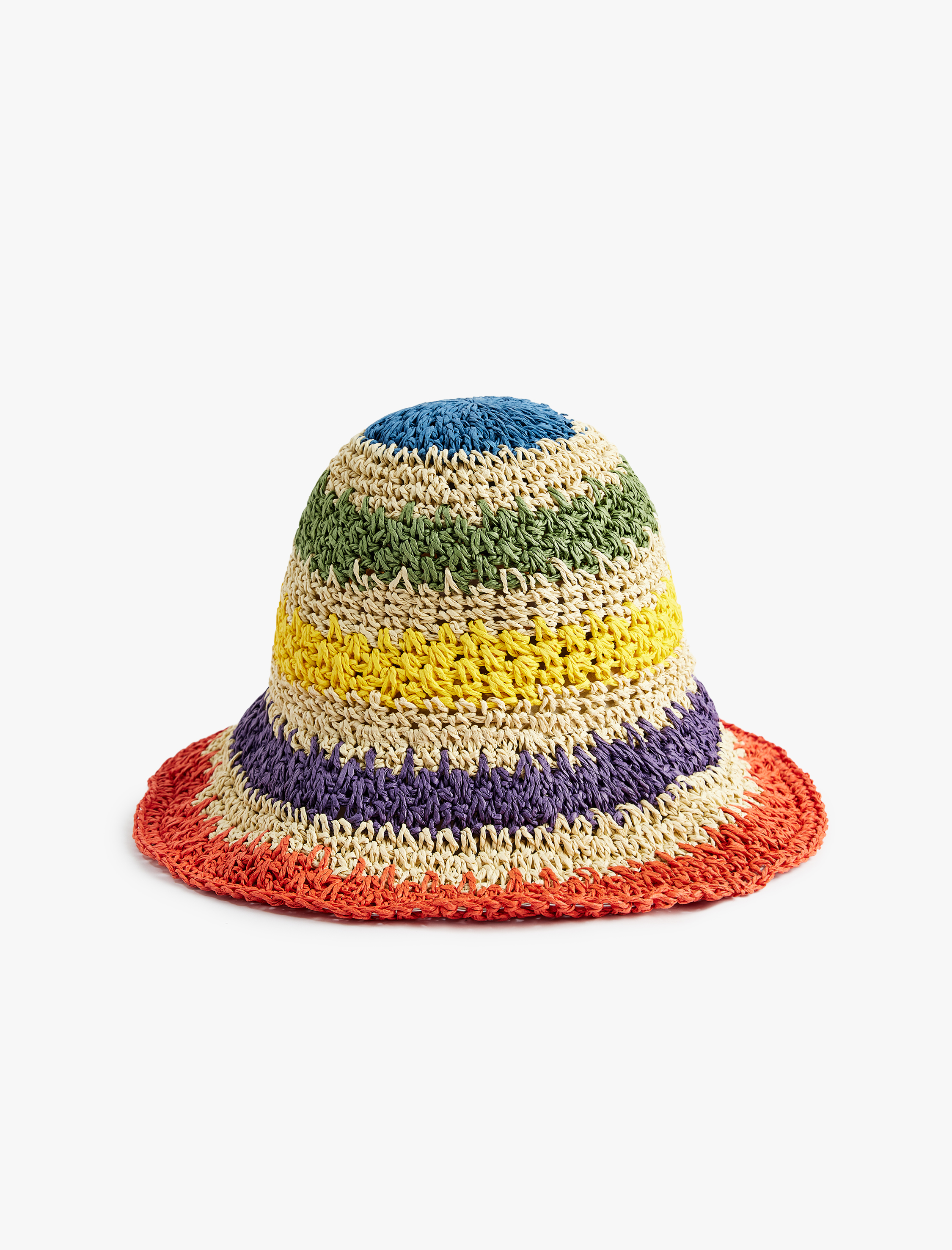  Kadın Bucket Hasır Şapka