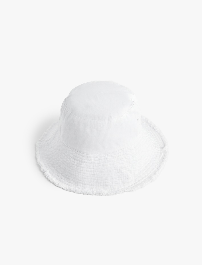 Kadın Hasır Bucket Şapka