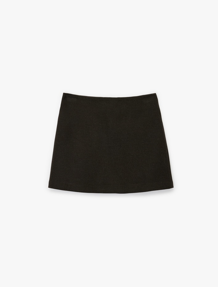  A Kesim Mini Tüvit Etek