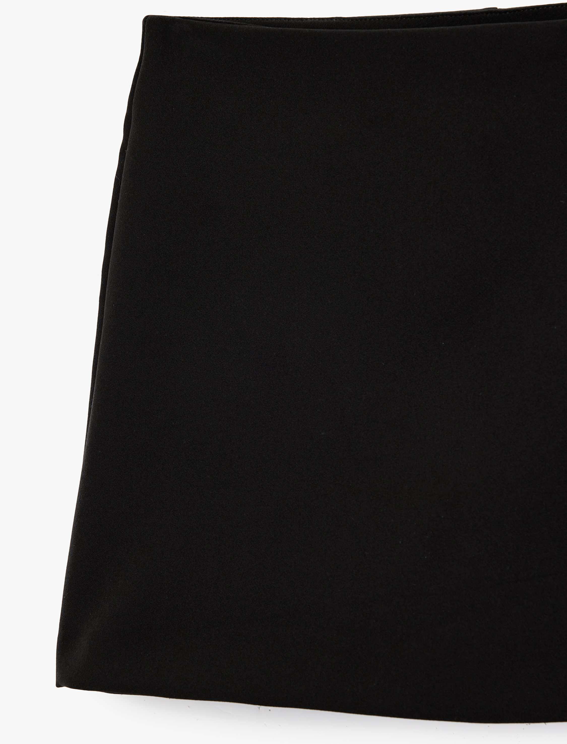   Slim Fit A Kesim Mini Şort Etek