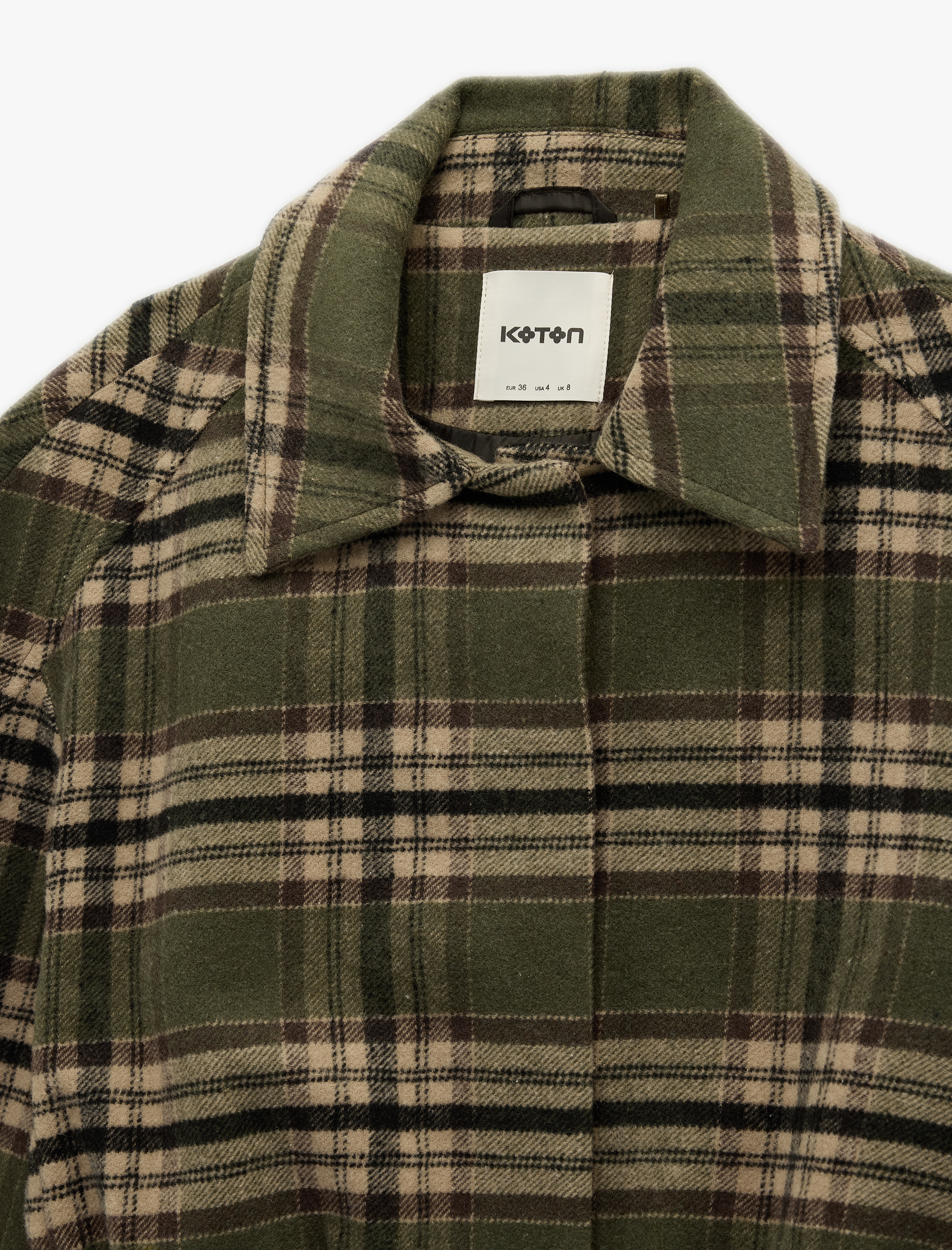   Uzun Kollu Cepli Fermuarlı Crop Ekose Bomber Ceket