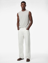 Regular Fit Kolsuz Bisiklet Yaka Pamuklu Basic Atlet