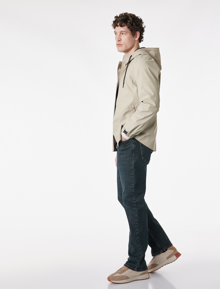  Pamuklu Düz Paça Normal Bel Straight Fit Jean Pantolon - Mark Jean