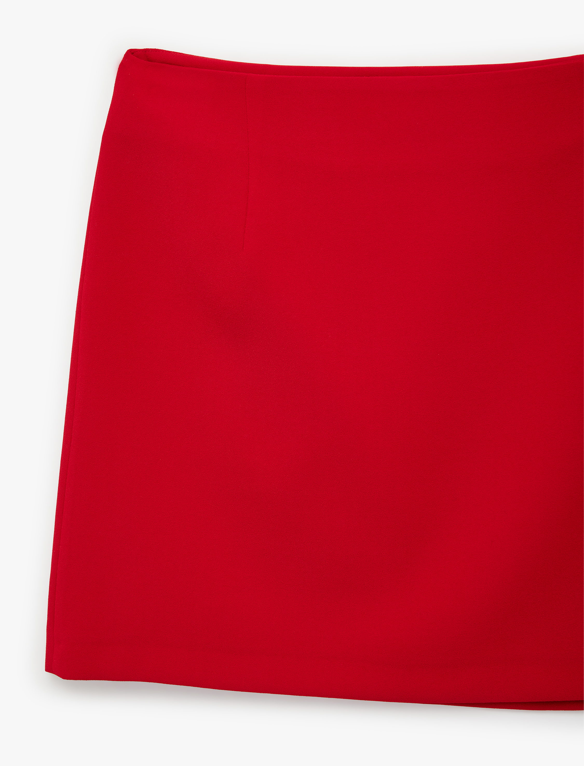   Krep Kumaş Mini A Kesim Etek