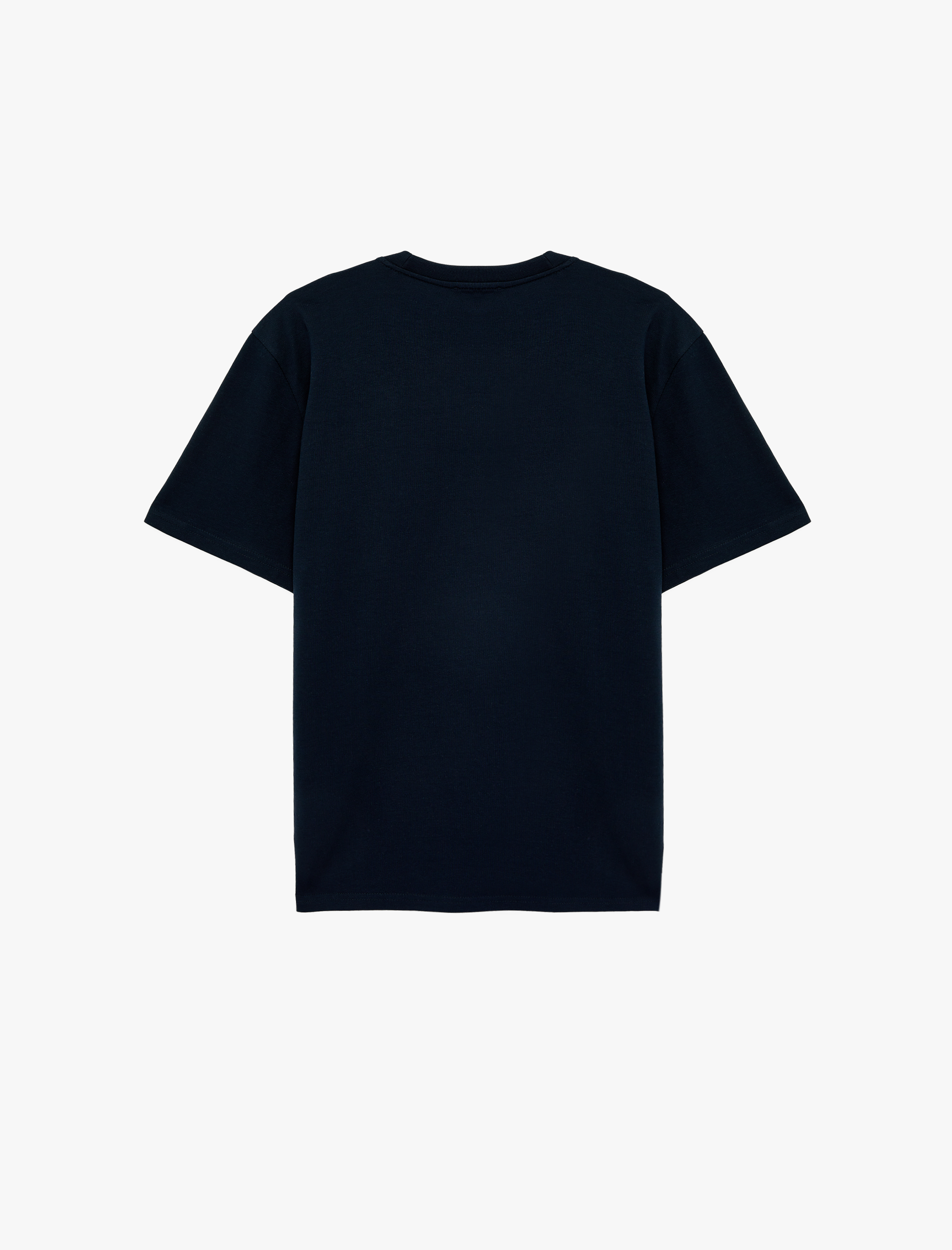   Regular Fit Bisiklet Yaka Pamuklu Basic Kısa Kollu Tişört